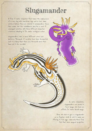 Magic Book - Slugamander